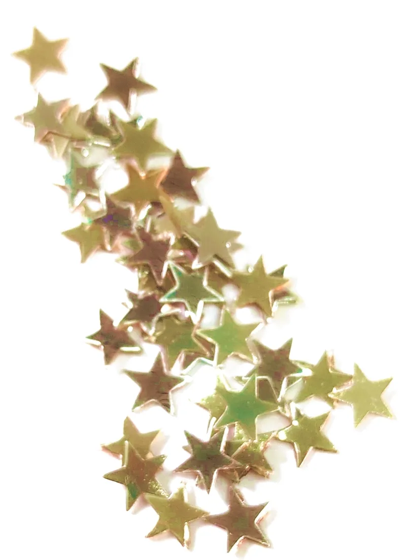 Étoiles en embellissements idéales pour le broderie