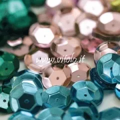 Couvettes per ricamare da 6 mm in scatola da 10 con 8 grammi