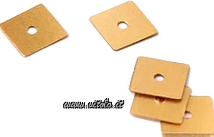 Paillettes Quadrato c/foro
