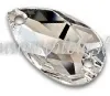 Goccia 2 fori in strass ricamo swarovski