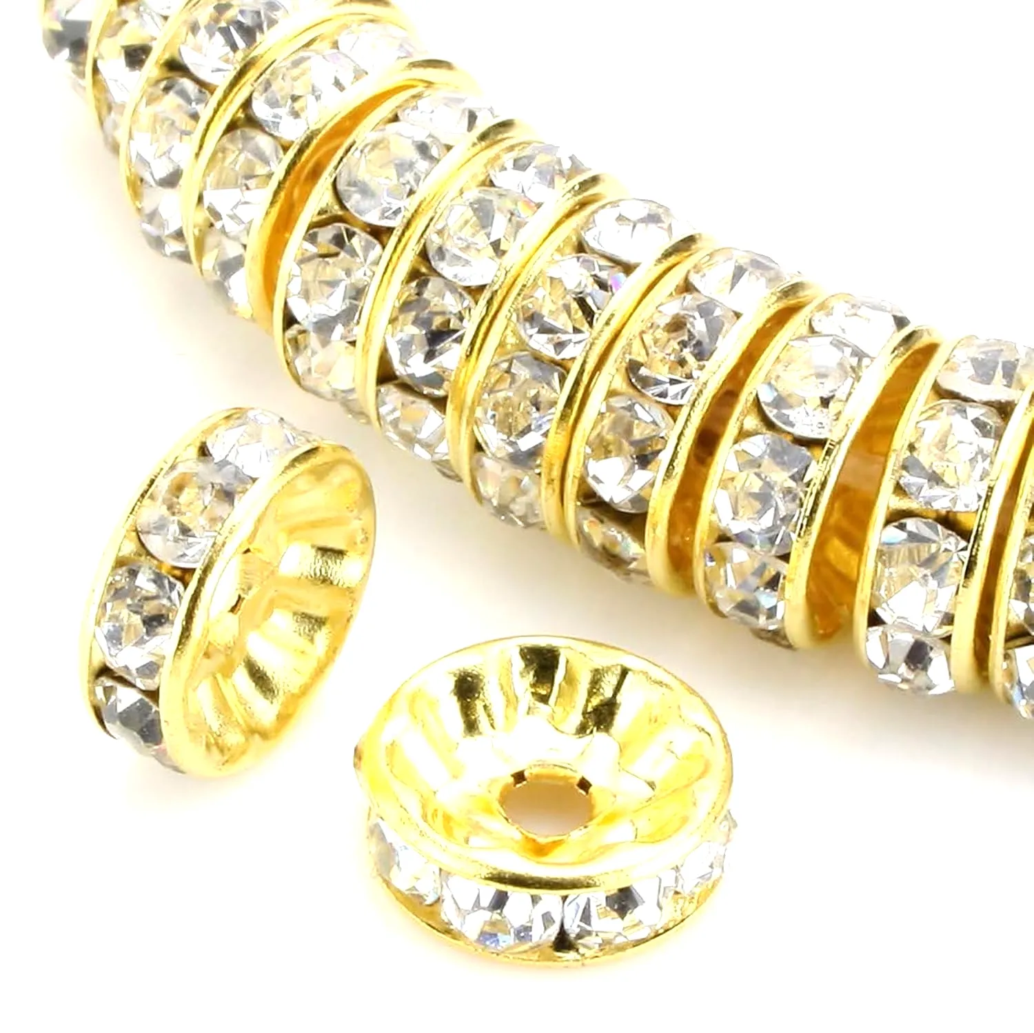 Rondelle in strass per bigiotteria