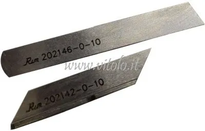 Cuchillas cortadoras para máquinas de coser