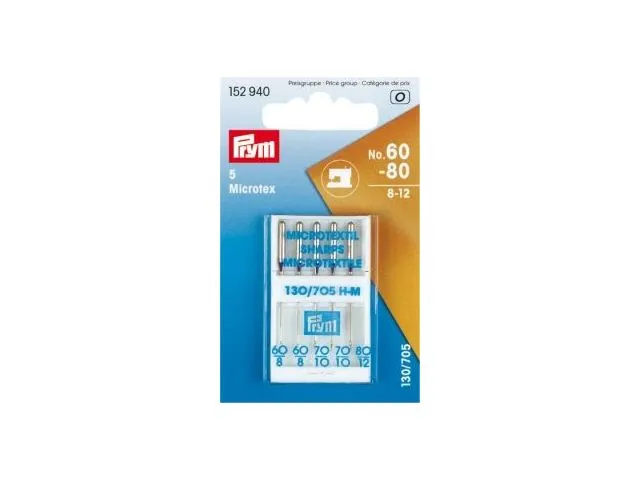 Verschiedene Prym Nähmaschinennadeln 130/705hm in den