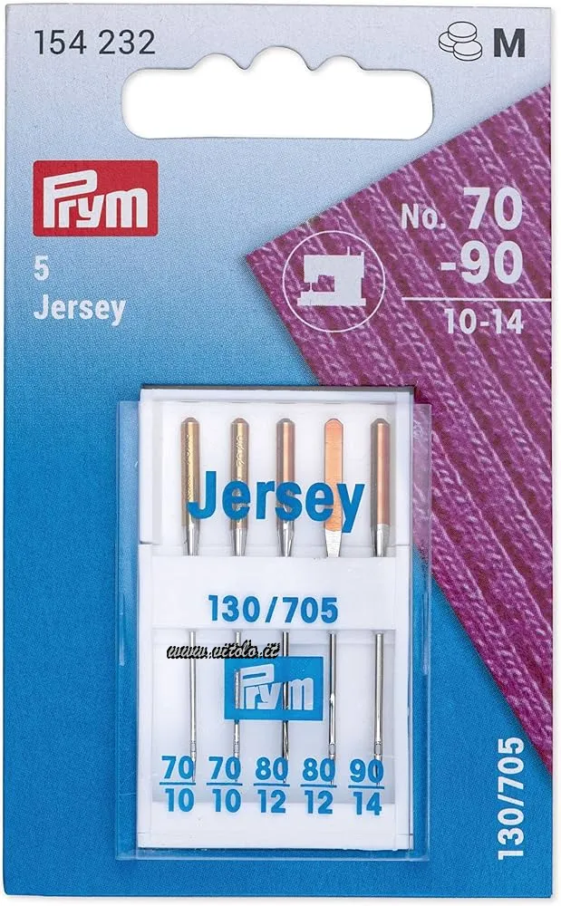 Aghi jersey 70-90 Prym in cartina da 5