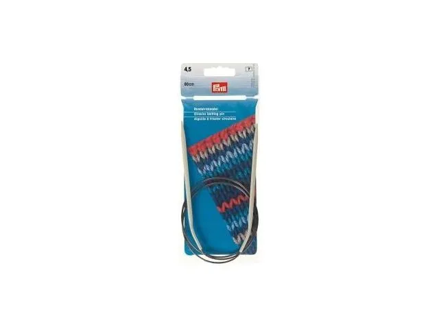 Aghi circolari Prym 80cm#45 su cartina