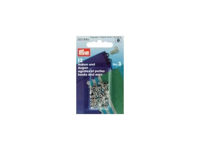 Prym n, 3 crochet hooks in a pack of 12