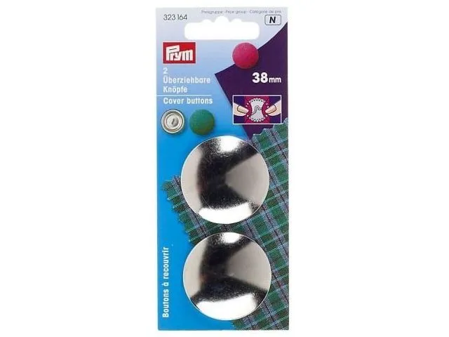 Anime 38mm Prym, confezione da 2 pezzi