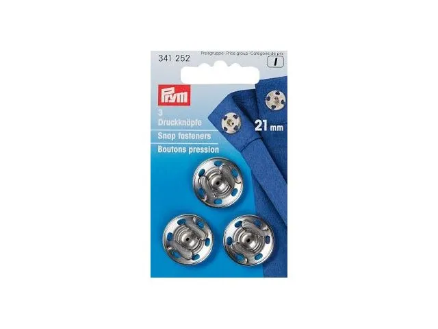 Bottoni automatici in ottone da 21mm