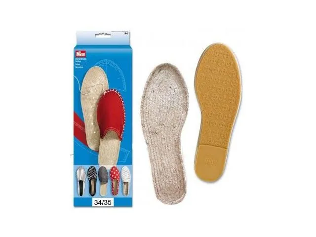 Suole espadrilles Prym per creare calzature personalizzate