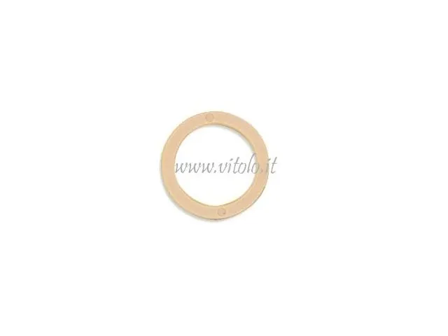 Anellini 6mm nichel free in busta da 48 pezzi
