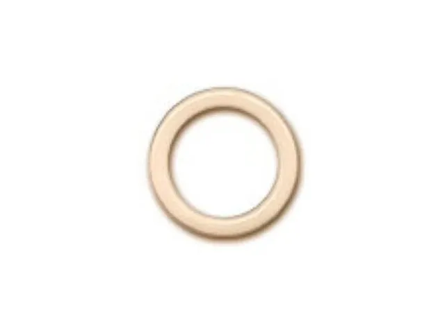 Anellini nichel free da 12mm in busta da 48 pezzi