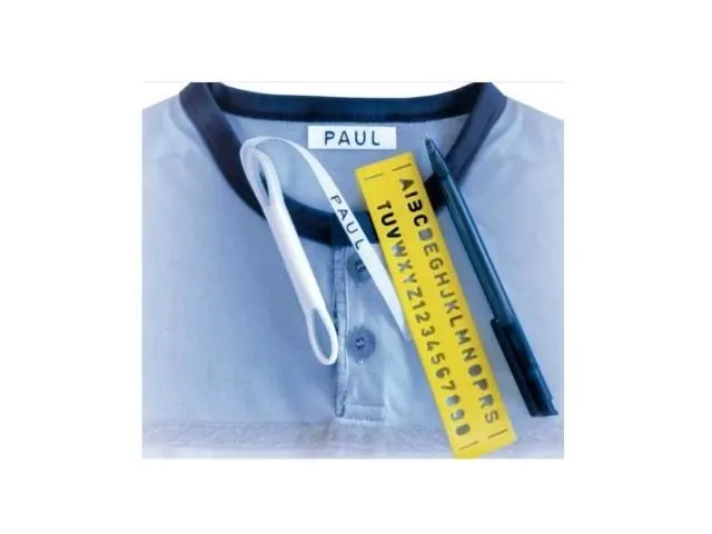 Set of 3 linen markers with pen