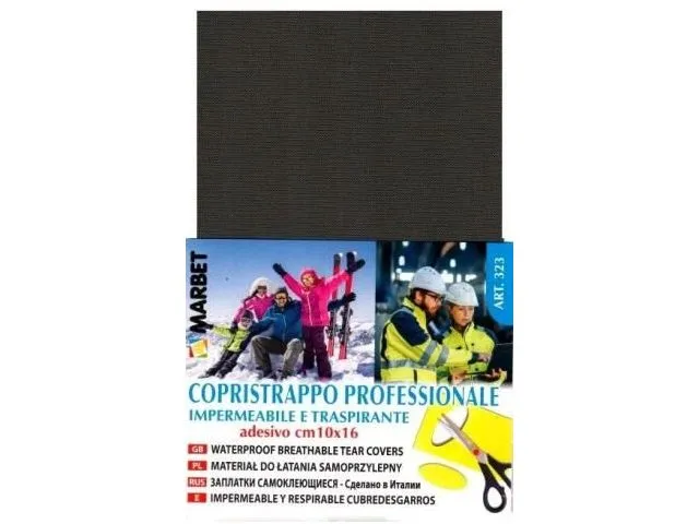 Patch Marbet de 10x16 cm en sachet