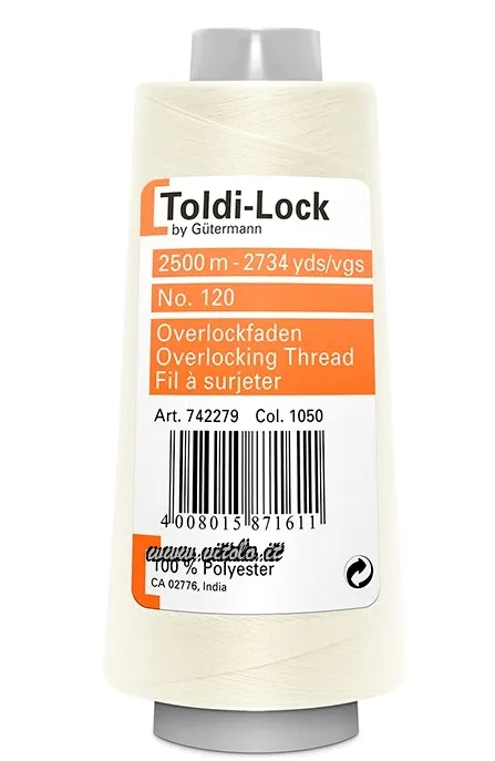 Gutermann Toldi lock è un filo resistente