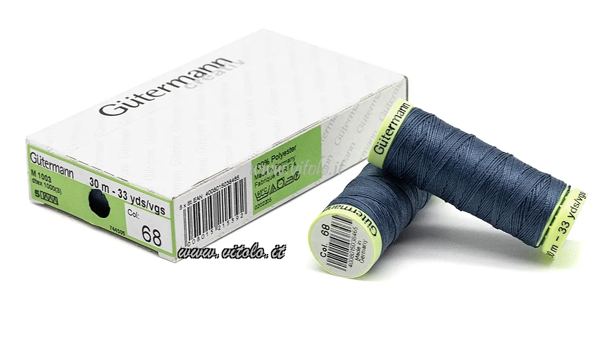 Filo Gutermann per asole, versatile e resistente