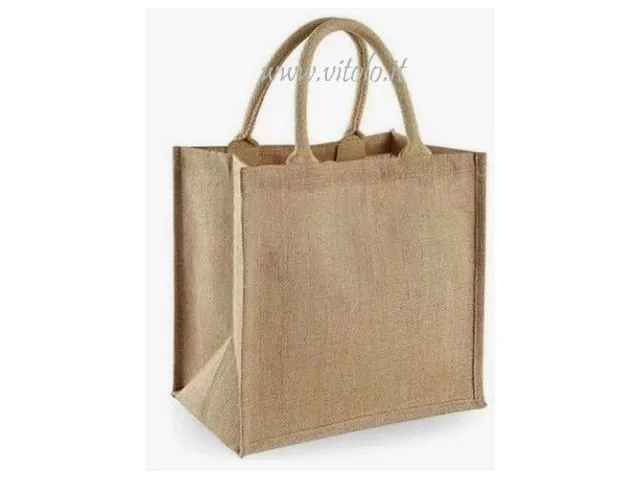 Articoli personalizzabili Shopper juta