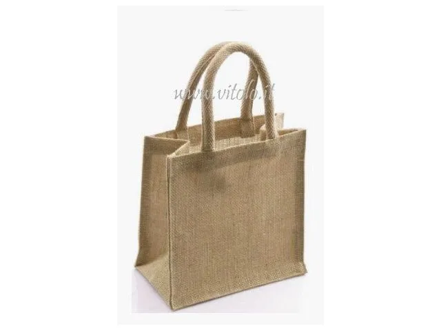 Shopper juta piccola, pratica e resistente
