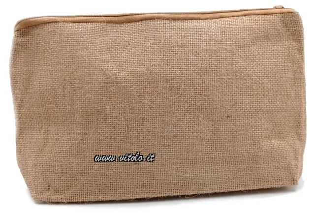 Pochette juta media, pratica e resistente