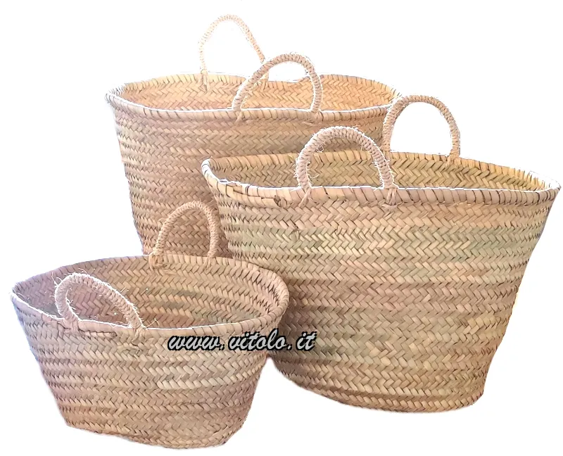 Borsa paglia marocchina