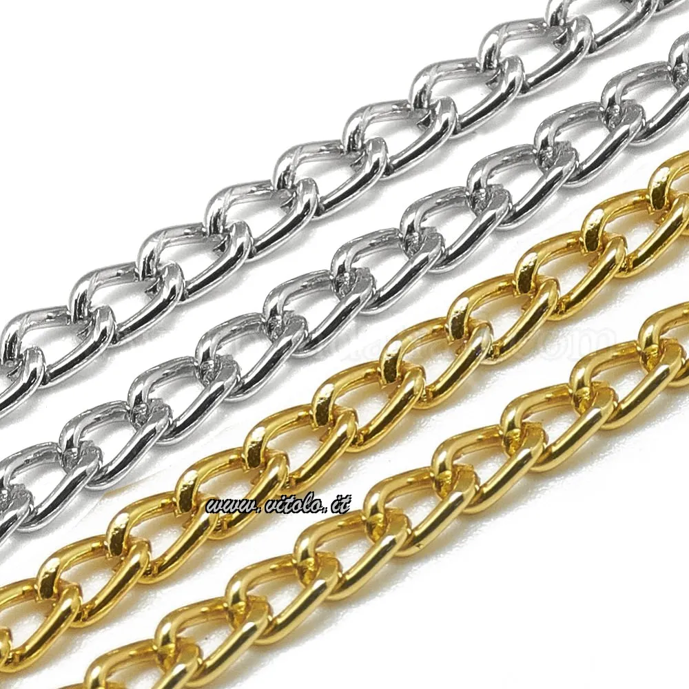 Set di catene per collane e bracciali da 4mm