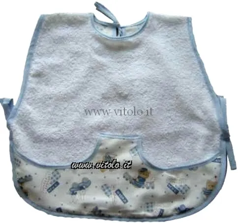 Grembiule in spugna per bambini, pratico e funzionale