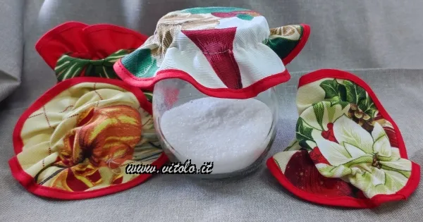 Copri barattoli Fantasia natale