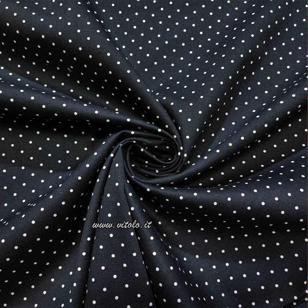 Tessuto Stampato "pois" h.150cm