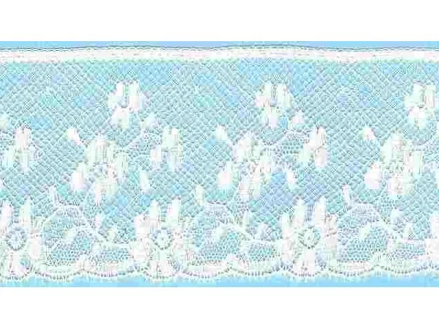 Cotone bianco per valanciennes francesi