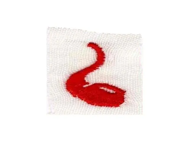 Heat-activated adhesive fusibles in a bag of 12 pieces