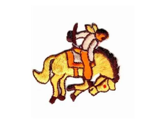 Termoadesive Cowboy in busta da 3 pezzi