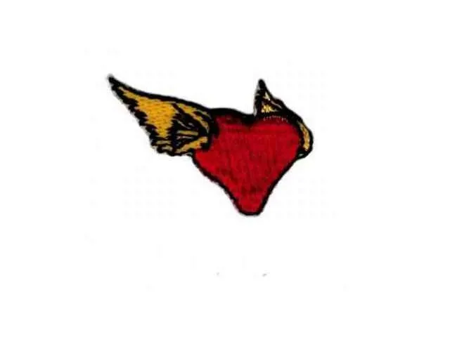 Heart-shaped iron-on patches, practical and functional