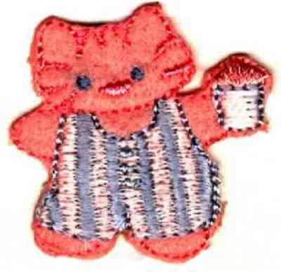 Baby heat-adhesive appliqués in a bag of 2 pieces