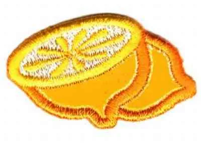 Practical iron-on appliqués in a bag of 2 pieces